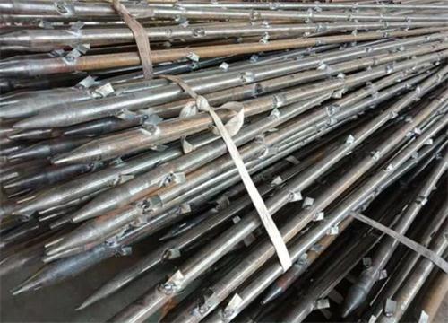 二道管棚钢花管加工